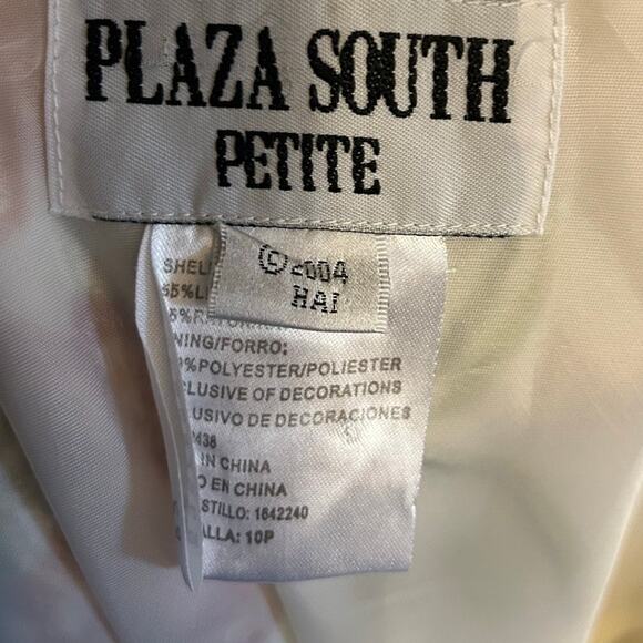 Women's Plaza South Vintage Floral Embroidered Dress –  10P - Picture 4 of 9